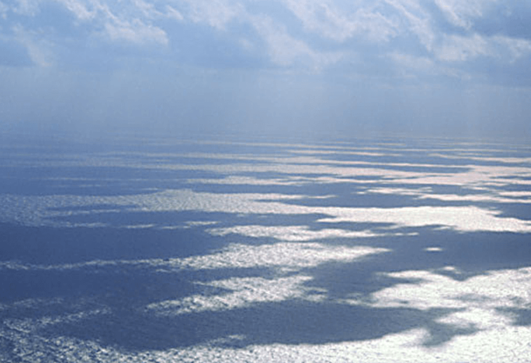 The Bermuda Triangle, a higher than expected number of disappearances over the sea.