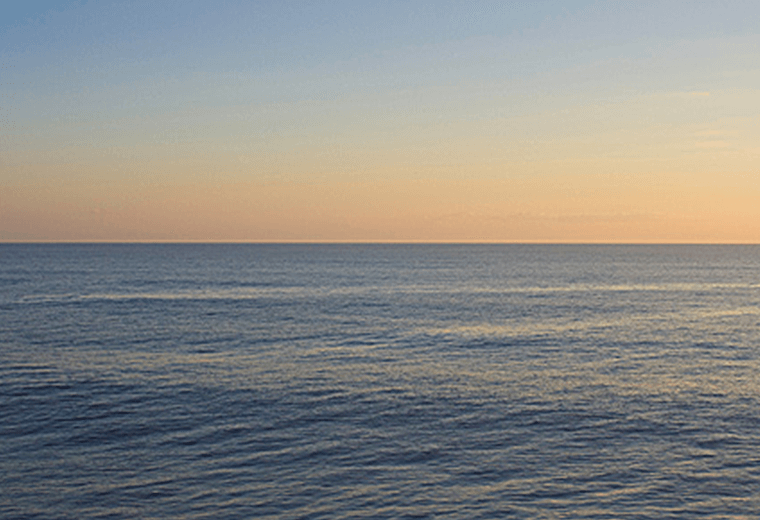 A seascape of the Bermuda Triangle, could it be the location of Atlantis?