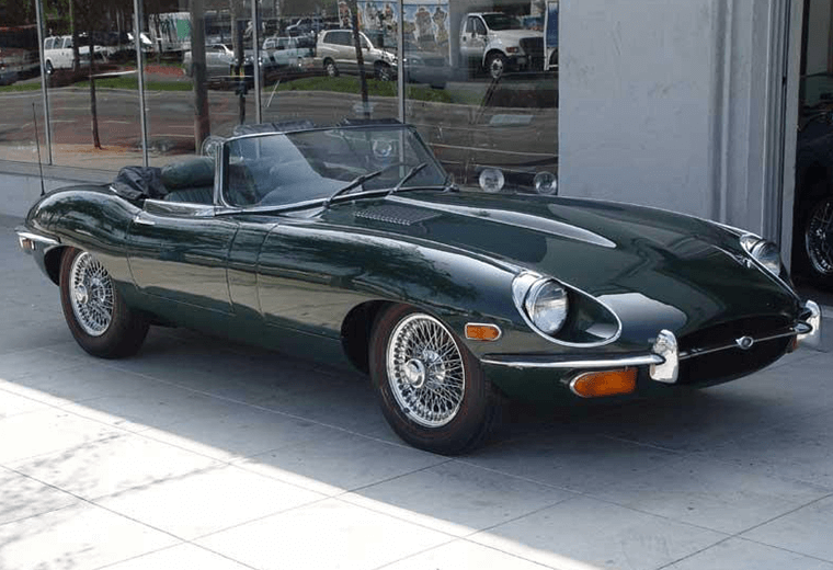 Racing green: the default colour of every genuine British classic sports car.