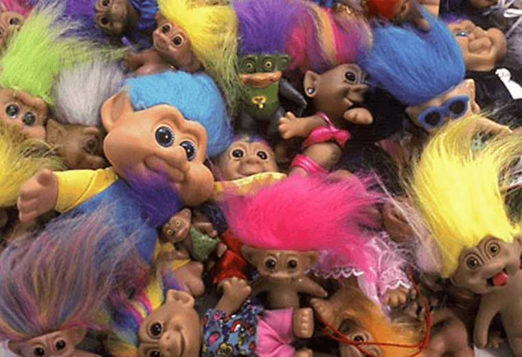 Pile of Trolls toys