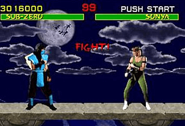 Video still from Mortal Kombat