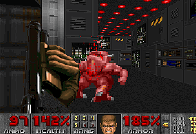 Video still from Doom