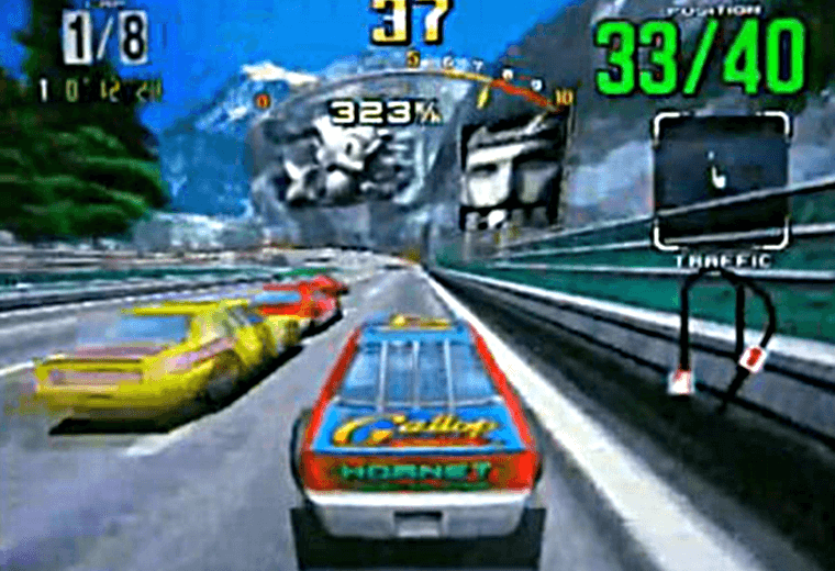 Video still from Daytona USA