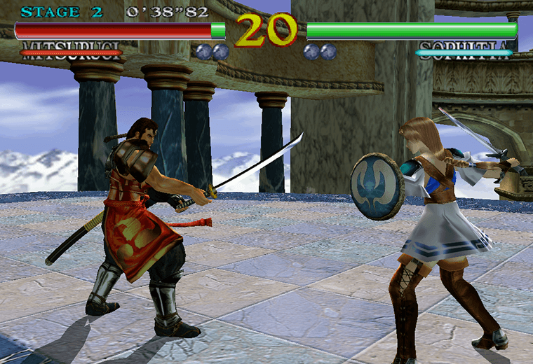 Video still from SoulCalibur