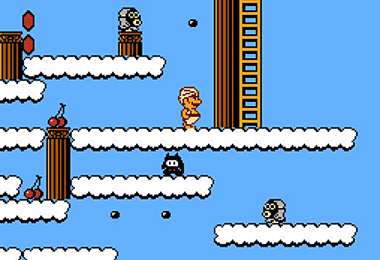 Game still from Super Mario Bros. 2