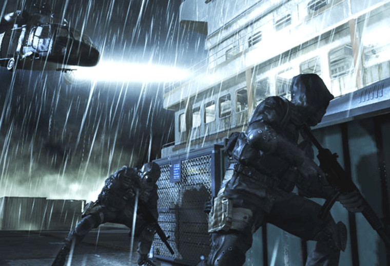Video still from Call of Duty 4: Modern Warfare