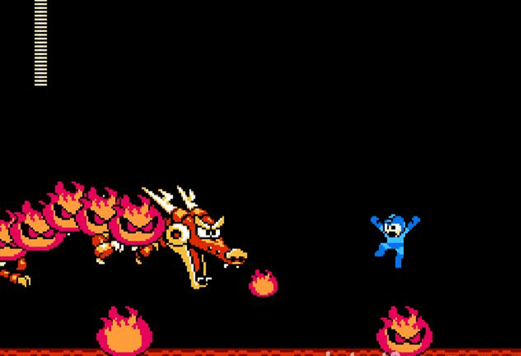 Video still from Mega Man 9