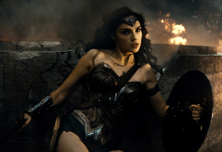 Wonder Woman (Gal Gadot): the only female character not to die or get kidnapped
