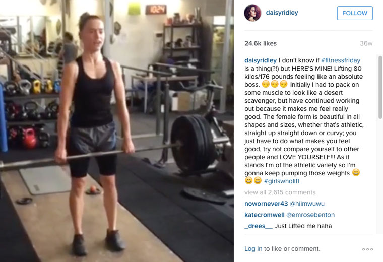 Source: Instagram/@daisyridley