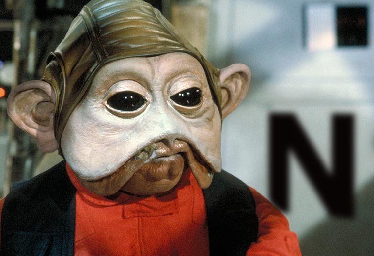 N is for... Nien Nunb