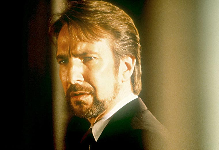 When you have a voice like Alan Rickman, you were born to play a villain