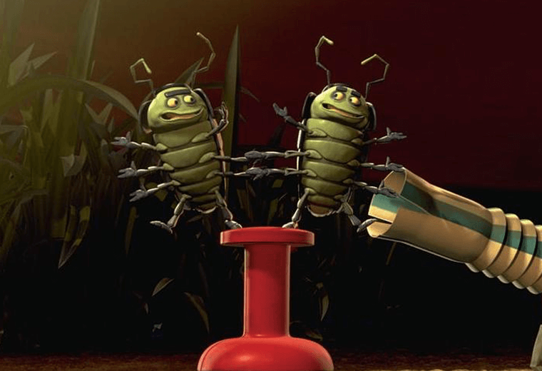 Tuck & Roll, twin pill bugs from A Bug's life.