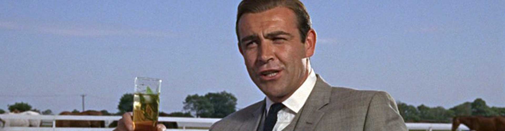 Shaken, stirred and occasionally muddled: the booze of Bond
