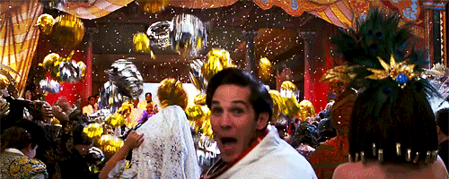 Even Ant-Man was excited to be at the ball