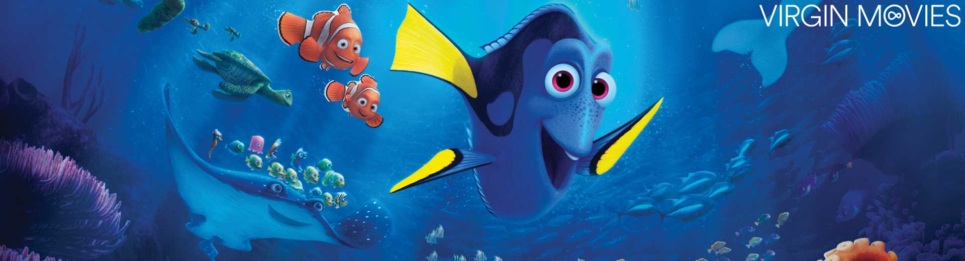 Finding Dory – available now on Virgin Movies