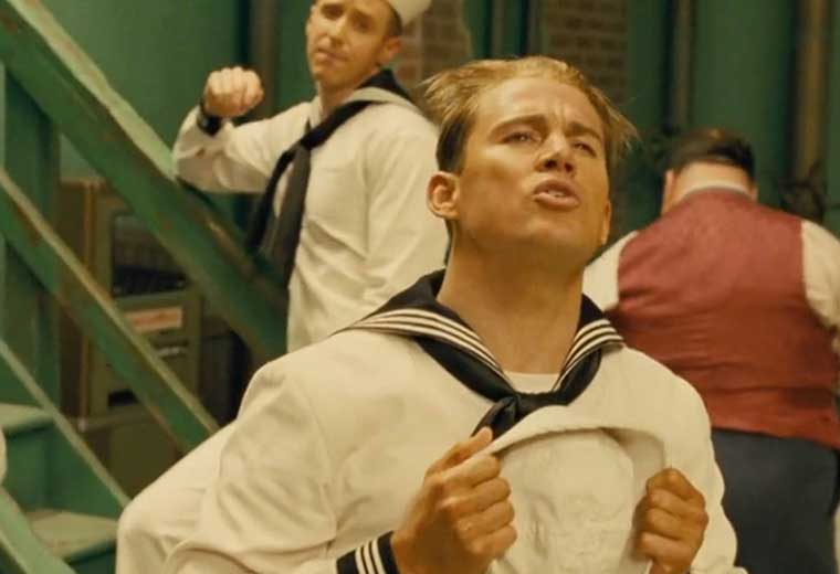 Channing Tatum steals the show in a cheeky little dance number