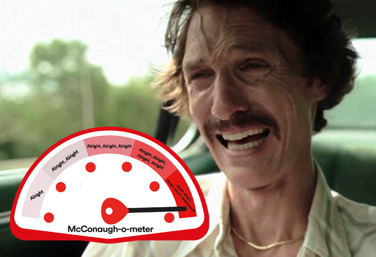 The McConaissance is complete