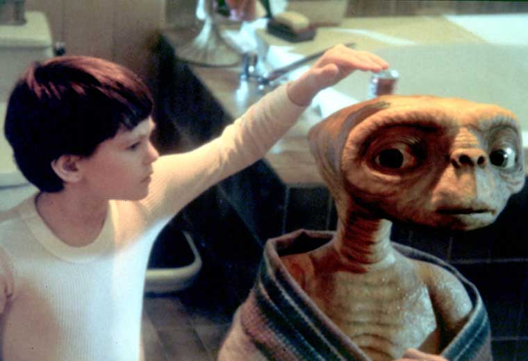 What is E.T short for? Because he’s got little legs!