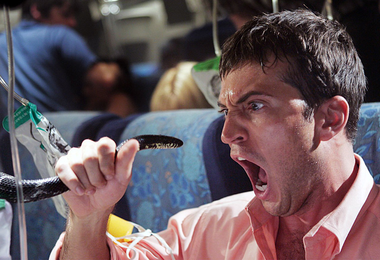 The in-flight entertainment left a lot to be desired
