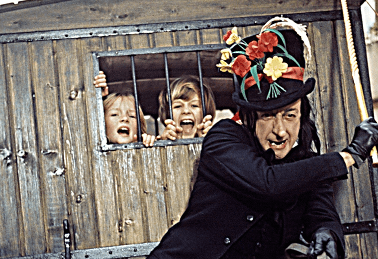The Child Catcher, truly the stuff of pre-teen nightmares.