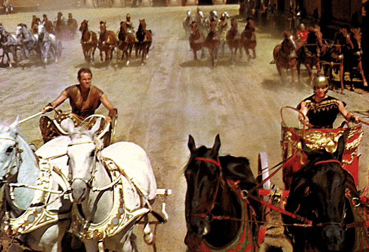 The chariot race – Ben-Hur (1959)
