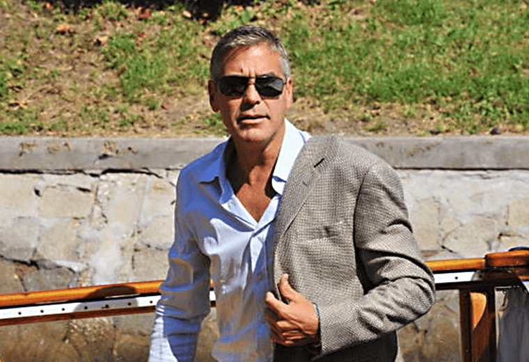 Could Clooney be any cooler?