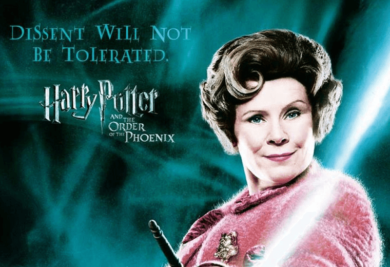 Fred and George Weasley get revenge on ghastly Dolores Umbridge.