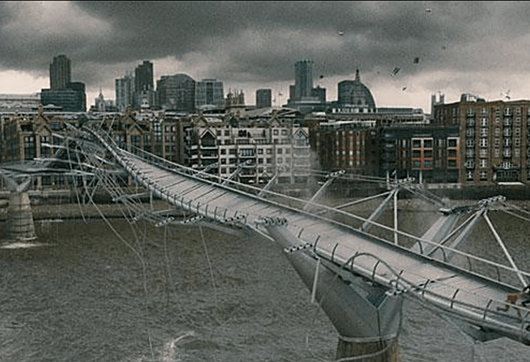 An unholy opening 10 minutes as the Death Eaters terrorise London.