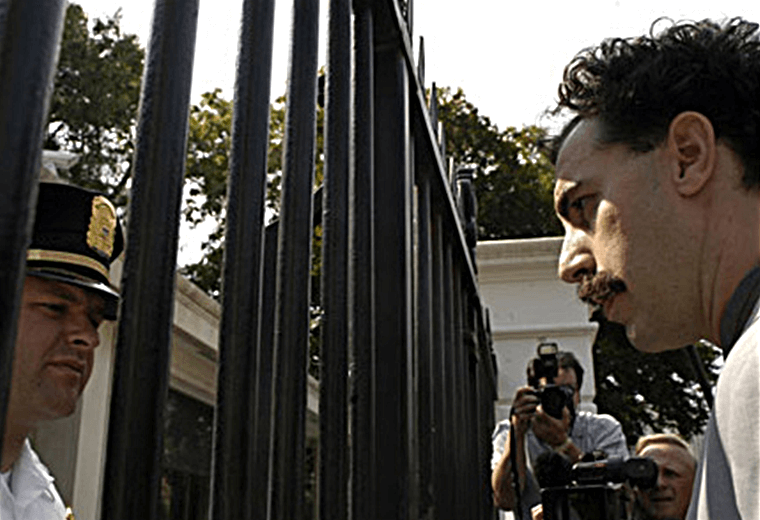 Borat visits The White House