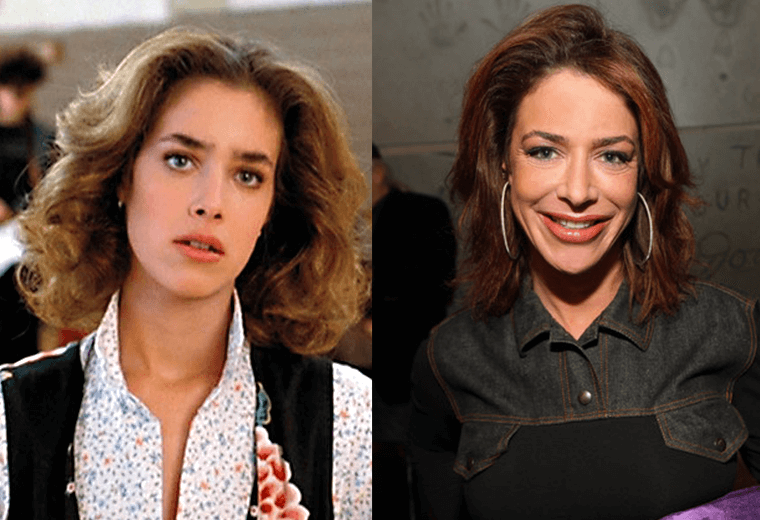 Claudia Wells now runs an Armani store in California.