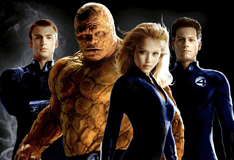 Jessica Alba looked a little unusual as Sue Storm.