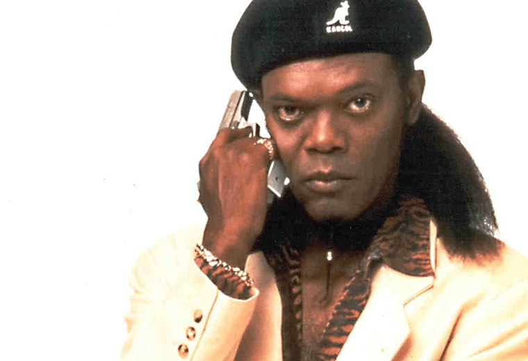Sam Jackson's gangster Ordell takes grooming to another level.