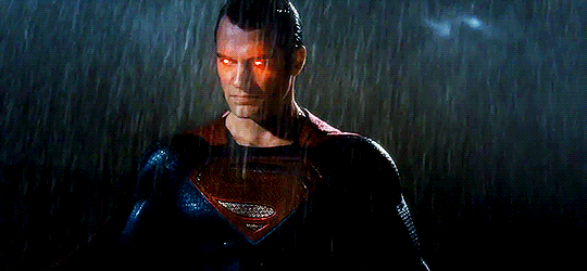 Superman’s laser eye surgery was a success