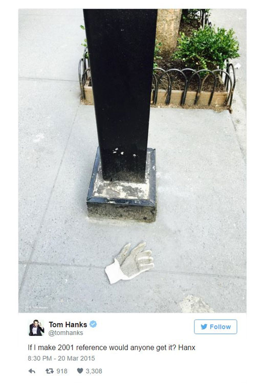 Source: Twitter / @tomhanks