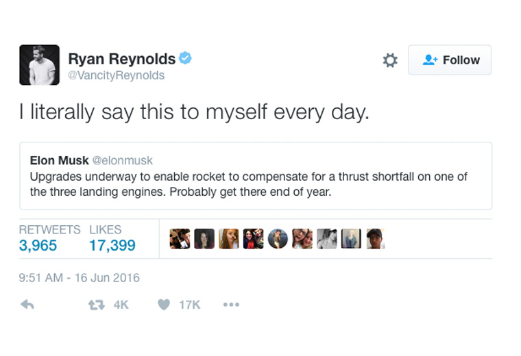 Source: Twitter / @VancityReynolds