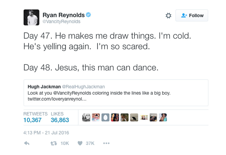 Source: Twitter / @VancityReynolds