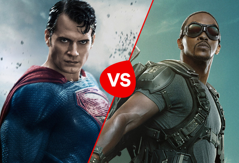 Not even a Falcon Punch could stop the Man of Steel