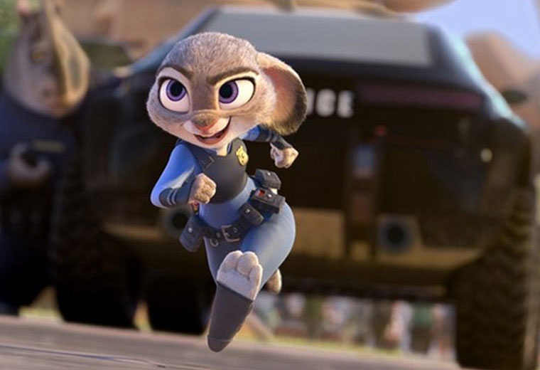 Ginnifer Goodwin hops to it as idealistic bunny Judy