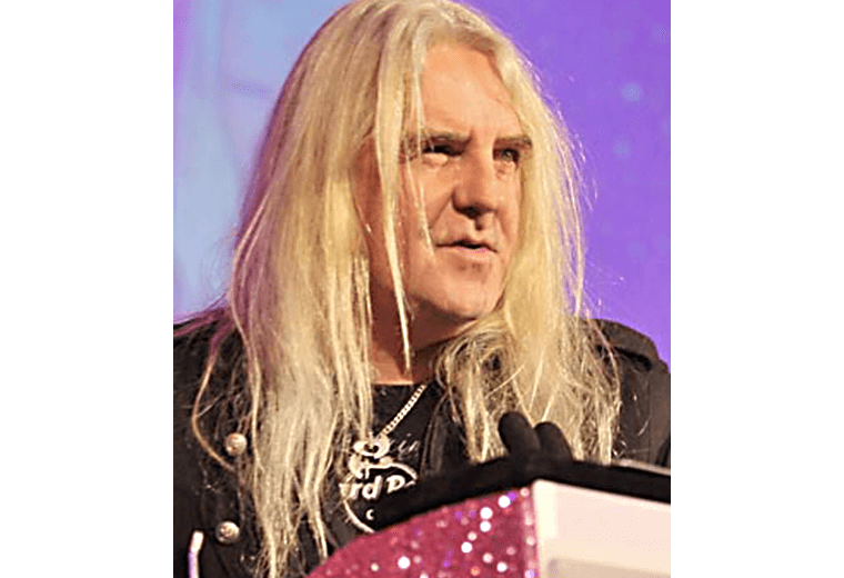 Biff Byford, campaigning for heavy metal as a religion.