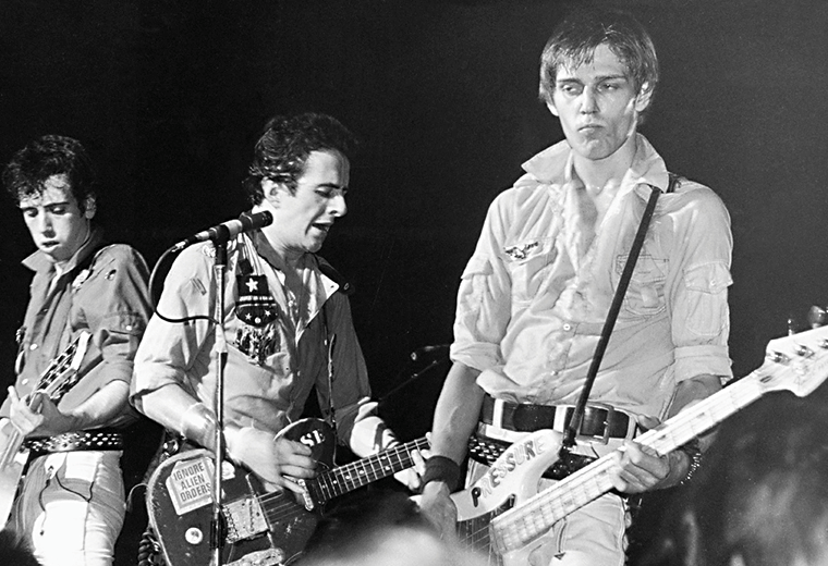 The Clash, lyrics too politically charged.