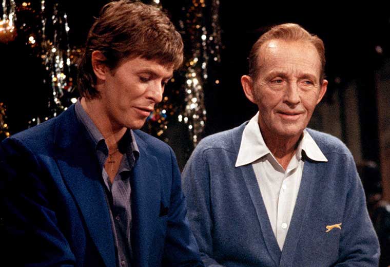 David Bowie and Bing Crosby