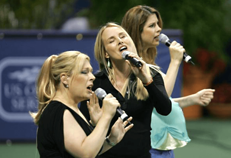 Wilson Phillips, they reformed in 2004 with a covers album.