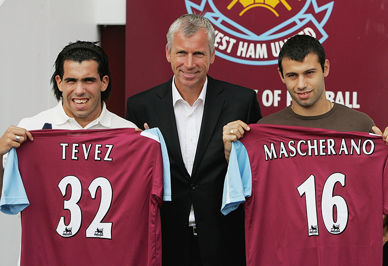 Tevez amd Mascherano: Two of the most promising young prospects in world football in 2006.