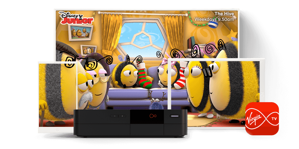 The Virgin TV V6 box