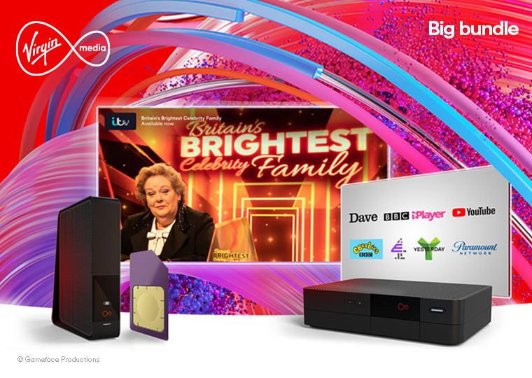 Virgin Media’s faster, flexible and greater value bundles