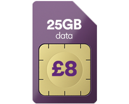 £8 for 25GB