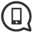 data free messaging icon