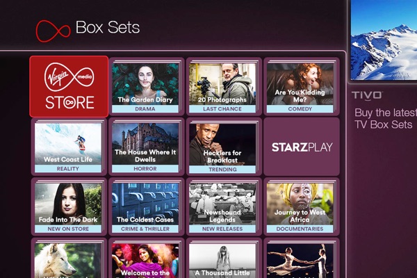 Choose the box set genre or series