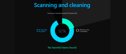 Scanning and cleaning
