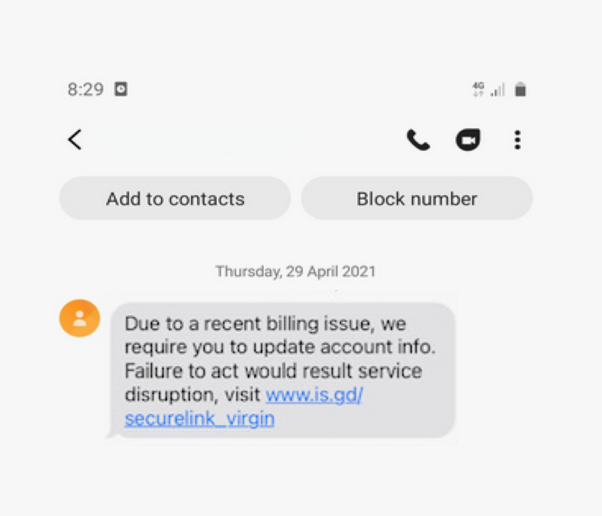 Billing issue